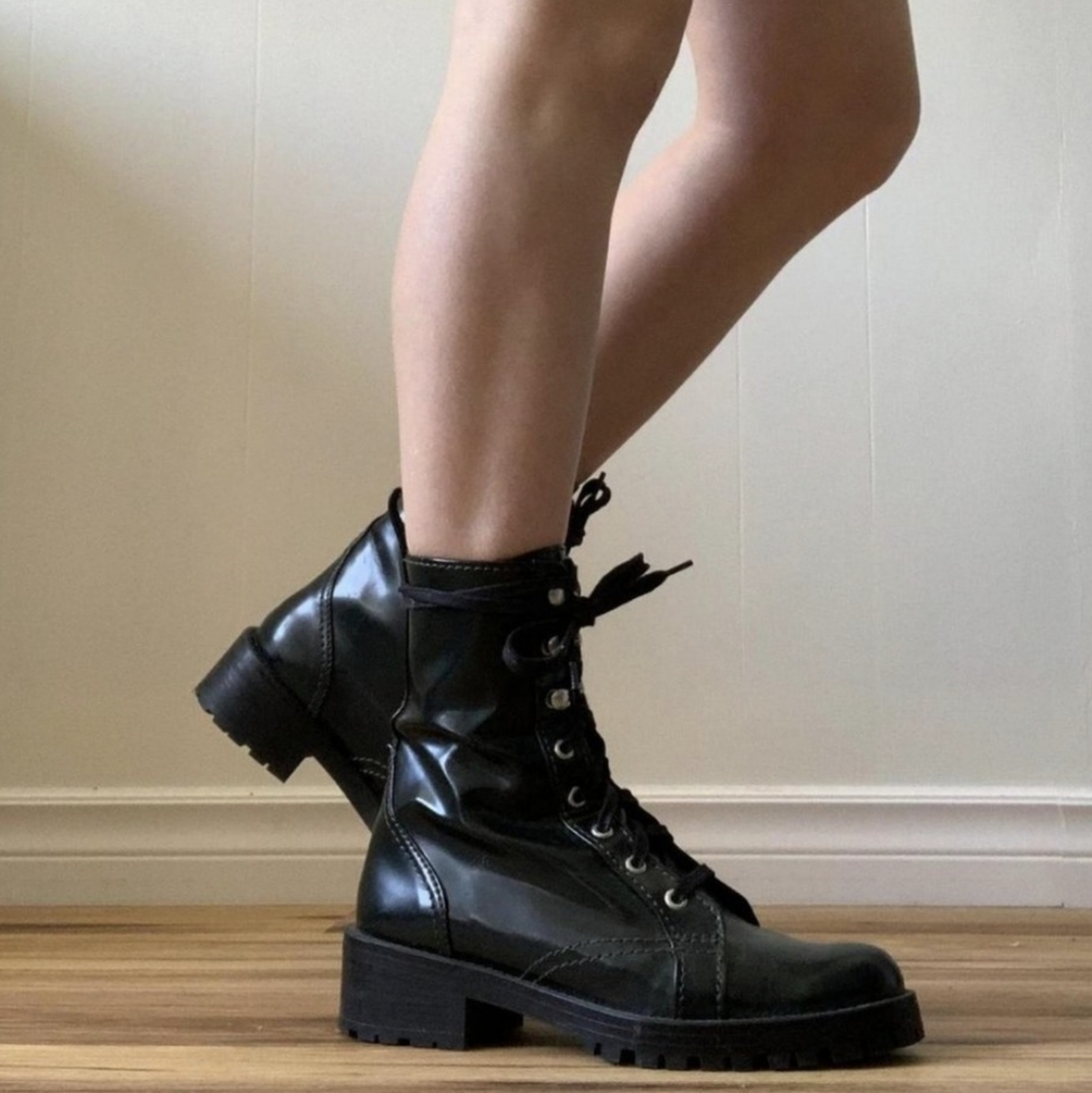 Zara Military Combat Boots